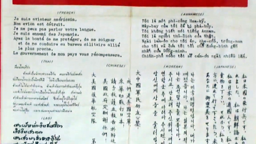 “Cờ ăn xin” có in tiếng Việt. Ảnh: Tư liệu