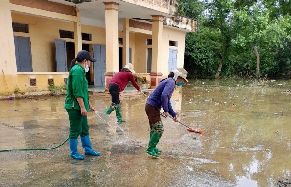 Người dân vùng lũ đang dần ổn định cuộc sống