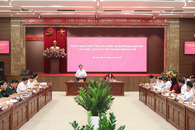 Hà Nội sáng tạo trong xây dựng Đảng và thi hành điều lệ Đảng