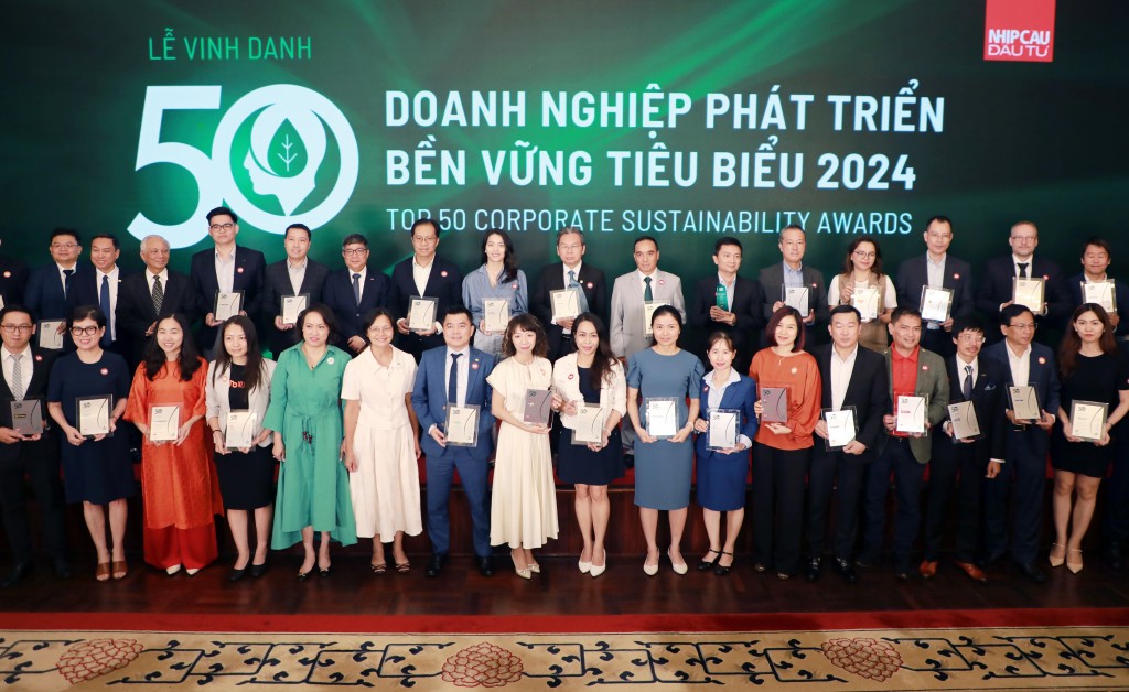 Top 50 doanh nghiệp phát triển bền vững tiêu biểu năm 2024