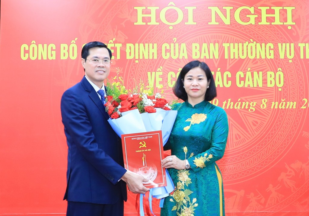 Đồng chí Nguyễn Xuân Phong là tân Phó Bí thư Huyện ủy Thanh Trì