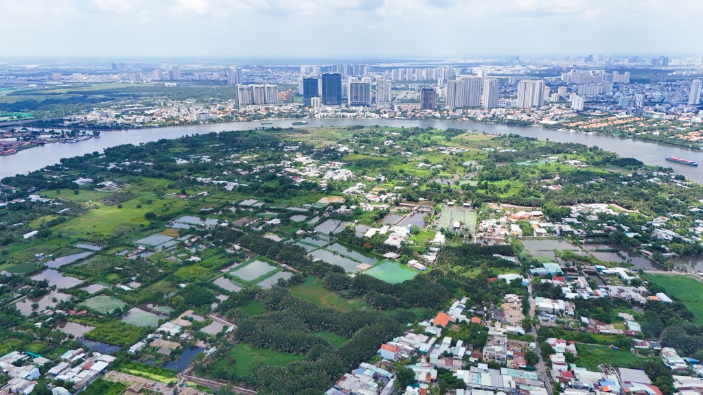Dù chỉ cách trung tâm TP Hồ Chí Minh chưa đầy 7km nhưng bán đảo Bình Quới - Thanh Đa như một vùng quê thu nhỏ