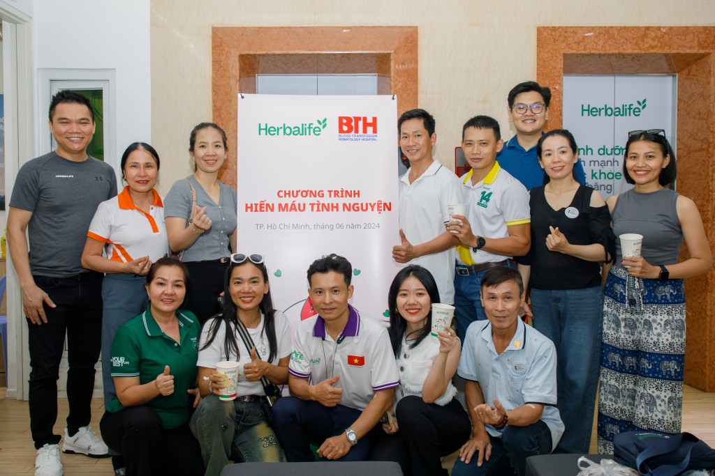 Herbalife Việt Nam tổ chức Ngày Hiến máu tình nguyện thường niên lần thứ 7, tiếp nhận 294 đơn vị máu