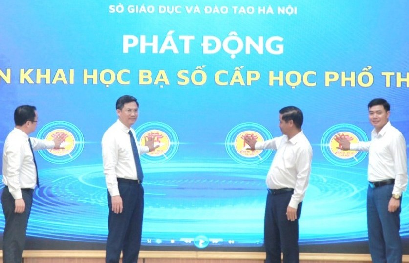 Hà Nội triển khai học bạ số tại tất cả trường phổ thông