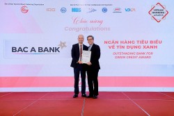 BAC A BANK hai năm liền nhận giải thưởng Ngân hàng tiêu biểu về Tín dụng xanh