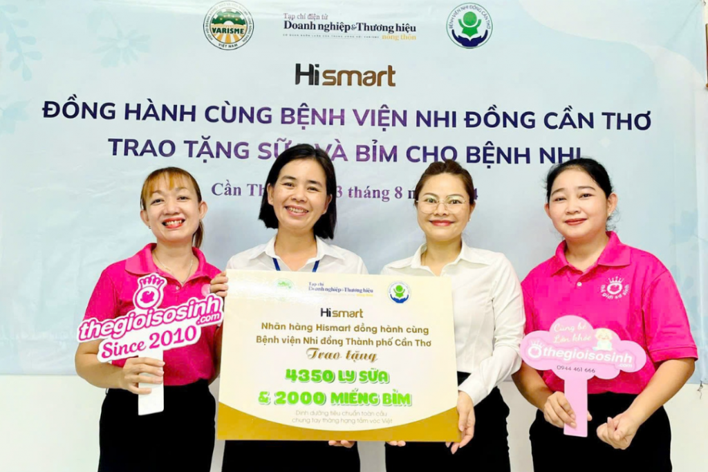 Chung tay lan tỏa yêu thương tại Bệnh viện Nhi đồng Cần Thơ