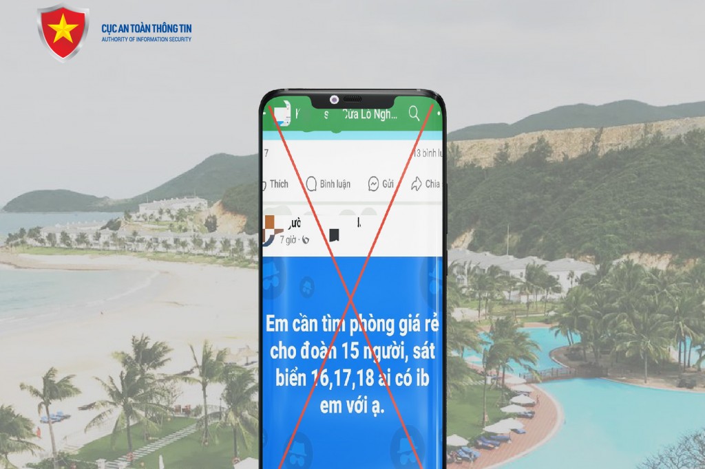Cảnh giác lừa đảo cho thuê nhà nghỉ, khách sạn trên mạng xã hội