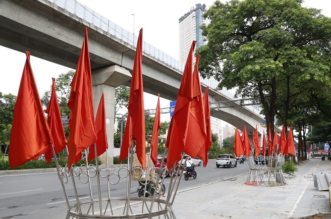 Quận Hà Đông đẩy mạnh trang trí, tuyên truyền, cổ động trực quan