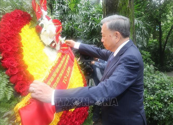 Tổng Bí thư, Chủ tịch nước Tô Lâm thăm Khu di tích Trụ sở Hội Việt Nam Cách mạng Thanh niên