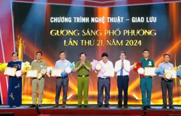 Tuyên dương 19 "Gương sáng phố phường" tại TP Hồ Chí Minh