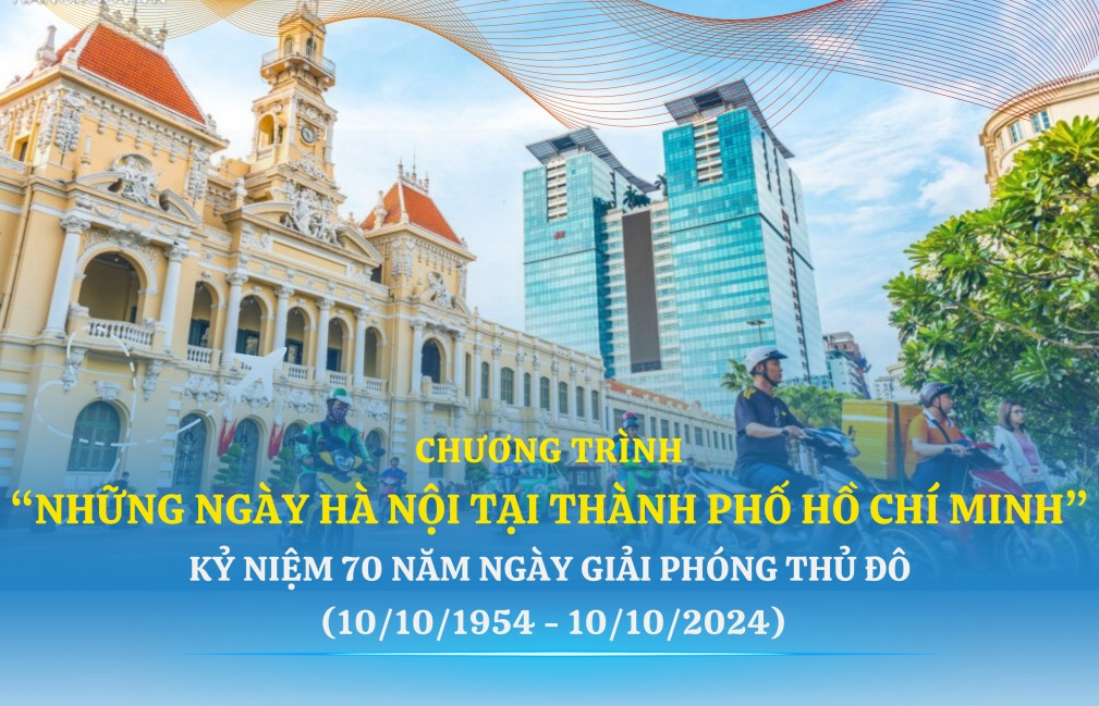 “Những ngày Hà Nội tại TP Hồ Chí Minh” khai mạc tối 23/8