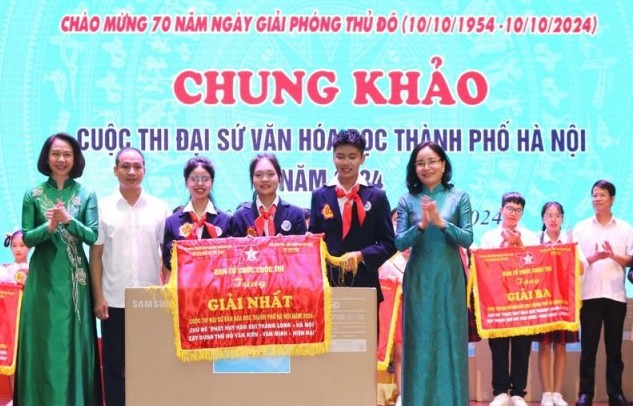 Huyện Đông Anh giành giải Nhất Đại sứ Văn hóa đọc Hà Nội 2024