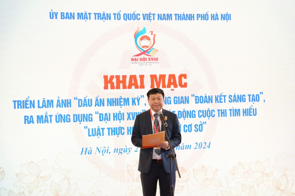 Khai mạc chùm hoạt động chào mừng Đại hội MTTQ TP Hà Nội