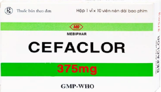 Thu hồi triệt để thuốc Cefaclor 375mg vi phạm mức độ 2