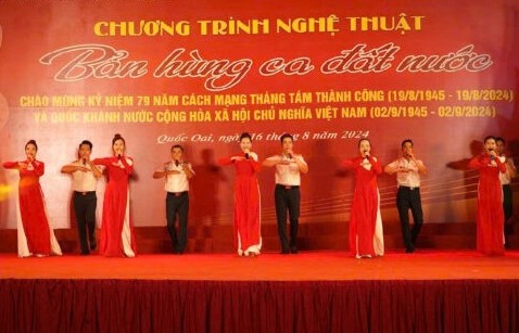 Những chương trình nghệ thuật kỷ niệm Cách mạng tháng Tám và Quốc khánh