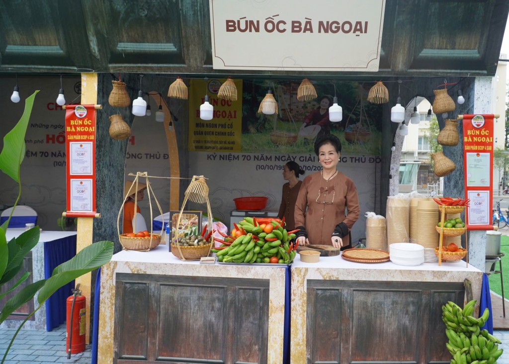 Hấp dẫn sản phẩm OCOP tại chương trình “Những ngày Hà Nội tại TP Hồ Chí Minh”