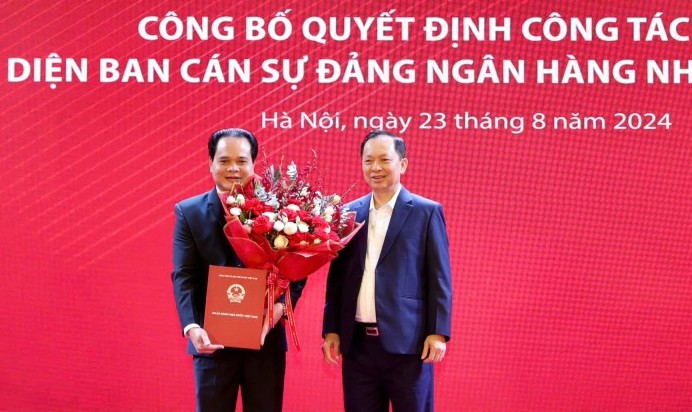 Bổ nhiệm Phó Tổng giám đốc Agribank Vương Hồng Lĩnh