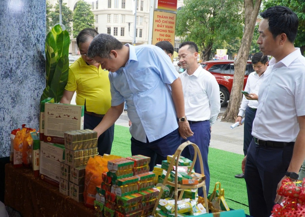 Hấp dẫn sản phẩm OCOP tại chương trình “Những ngày Hà Nội tại TP Hồ Chí Minh”