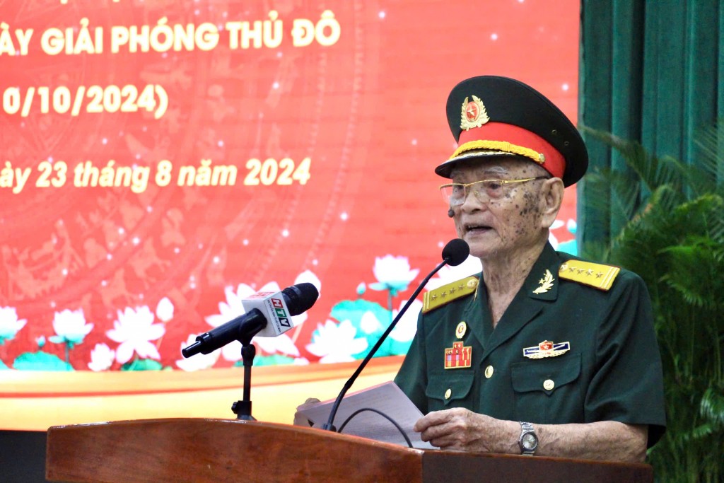 Nguyễn Tầm Thường - người trực tiếp tham gia giải phóng Thủ đô Hà Nội năm 1954