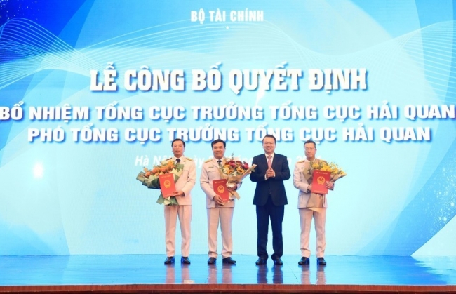 Công bố quyết định bổ nhiệm Tổng cục trưởng Tổng cục Hải quan