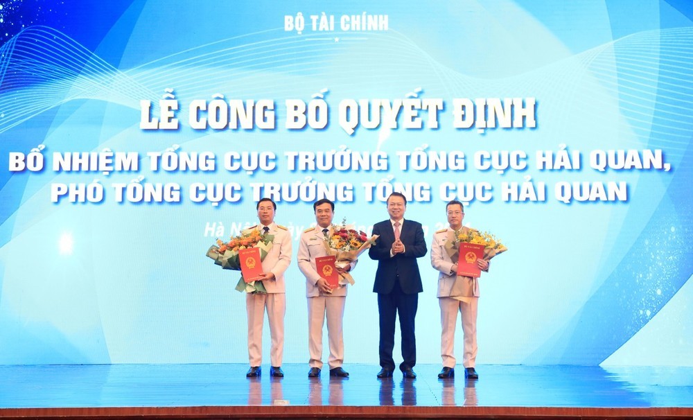 Công bố quyết định bổ nhiệm Tổng cục trưởng Tổng cục Hải quan