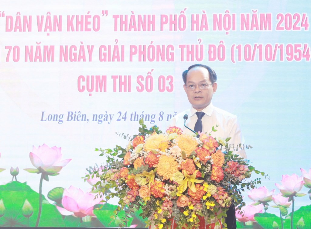 Quận Đống Đa giành giải Nhất Hội thi Dân vận khéo cụm 3