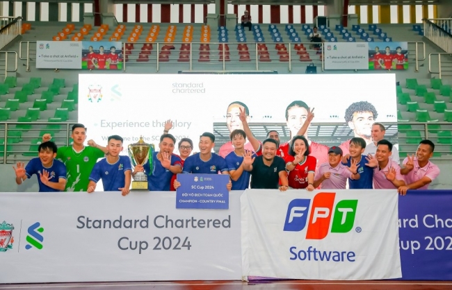 Cúp Standard Chartered 2024: Vinh danh đội bóng vô địch FPT Software và Mitek