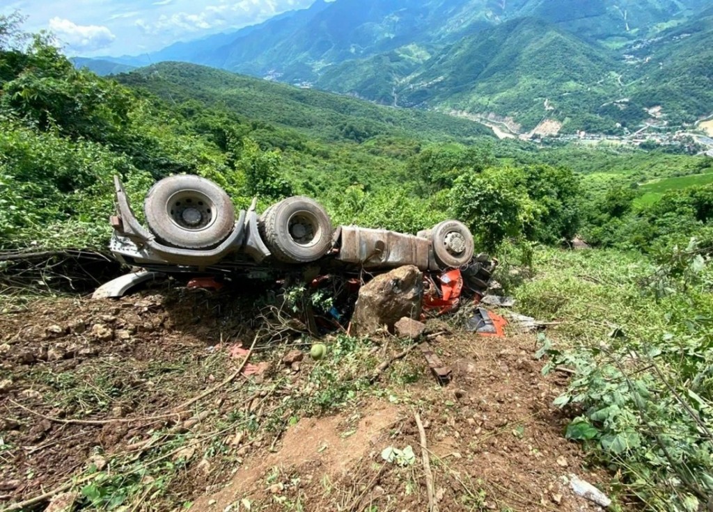 Hiện trường vụ tai nạn