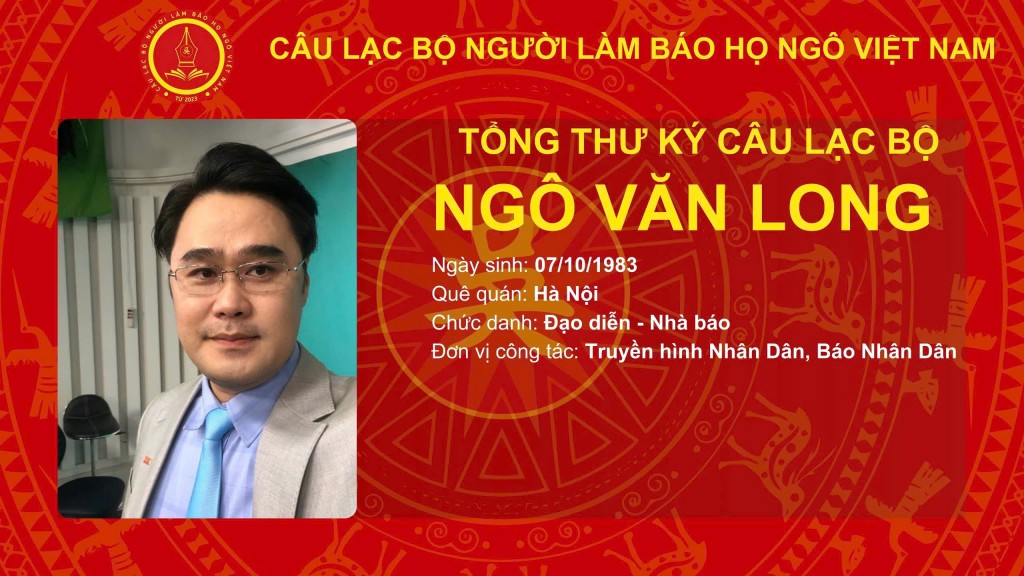 Câu lạc bộ Người làm báo họ Ngô Việt Nam tổ chức thành công đại hội lần thứ nhất