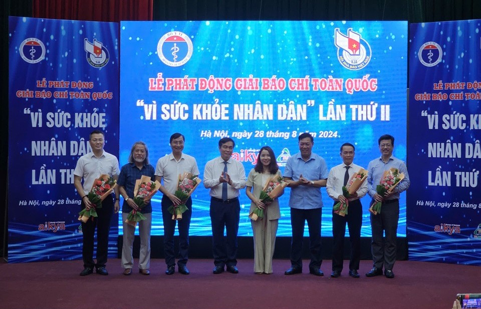 Phát động giải báo chí toàn quốc "Vì sức khoẻ Nhân dân"