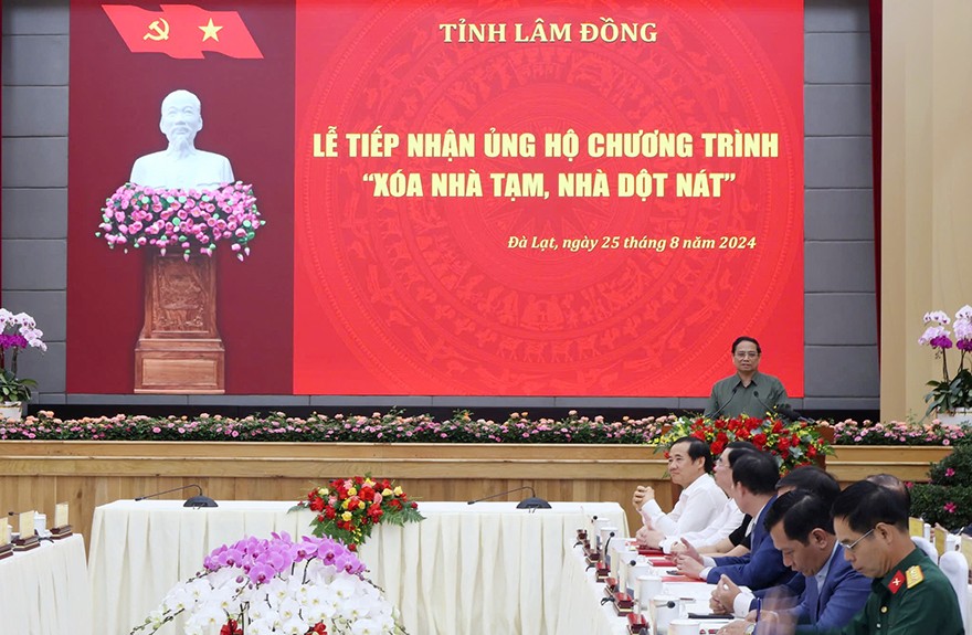 Thủ tướng Phạm Minh Chính phát biểu tại buổi lễ