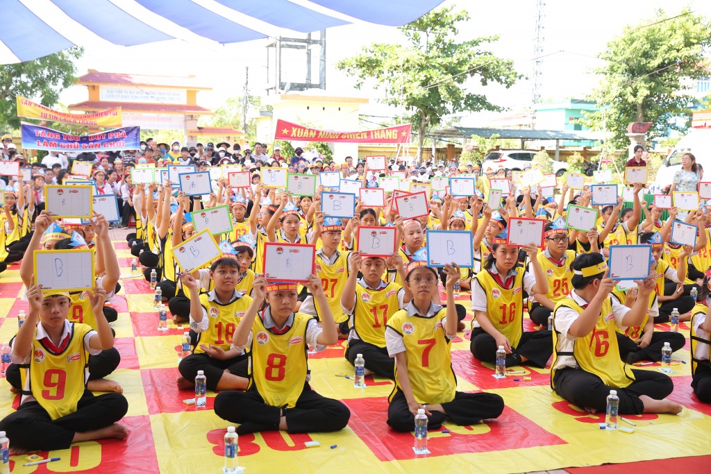 Cùng em phòng chống thiên tai, kiến tạo tương lai bền vững