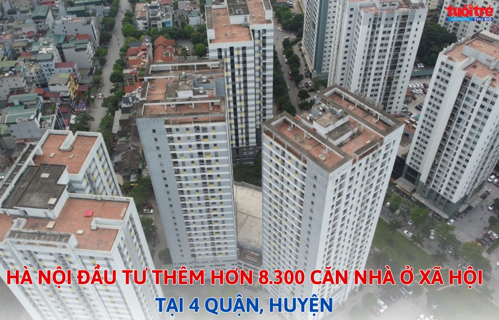 Hà Nội đầu tư thêm hơn 8.300 căn nhà ở xã hội