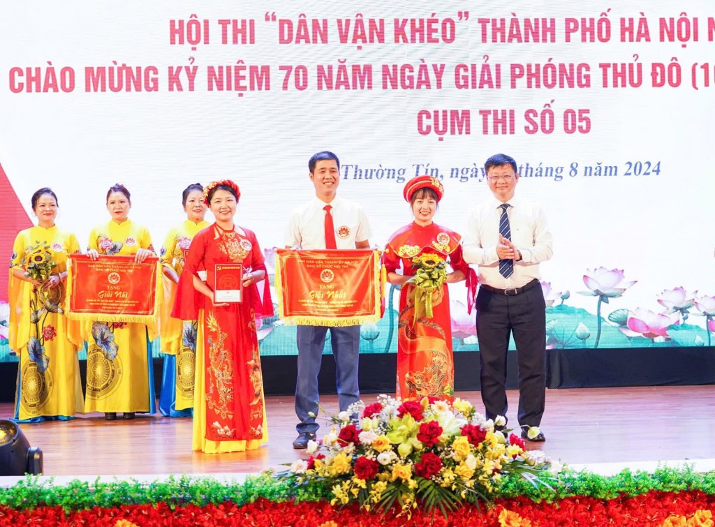 Huyện Phú Xuyên giành giải Nhất Hội thi “Dân vận khéo” cụm 5