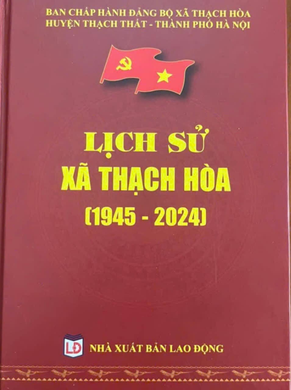 Phát hành cuốn sách “Lịch sử xã Thạch Hòa”