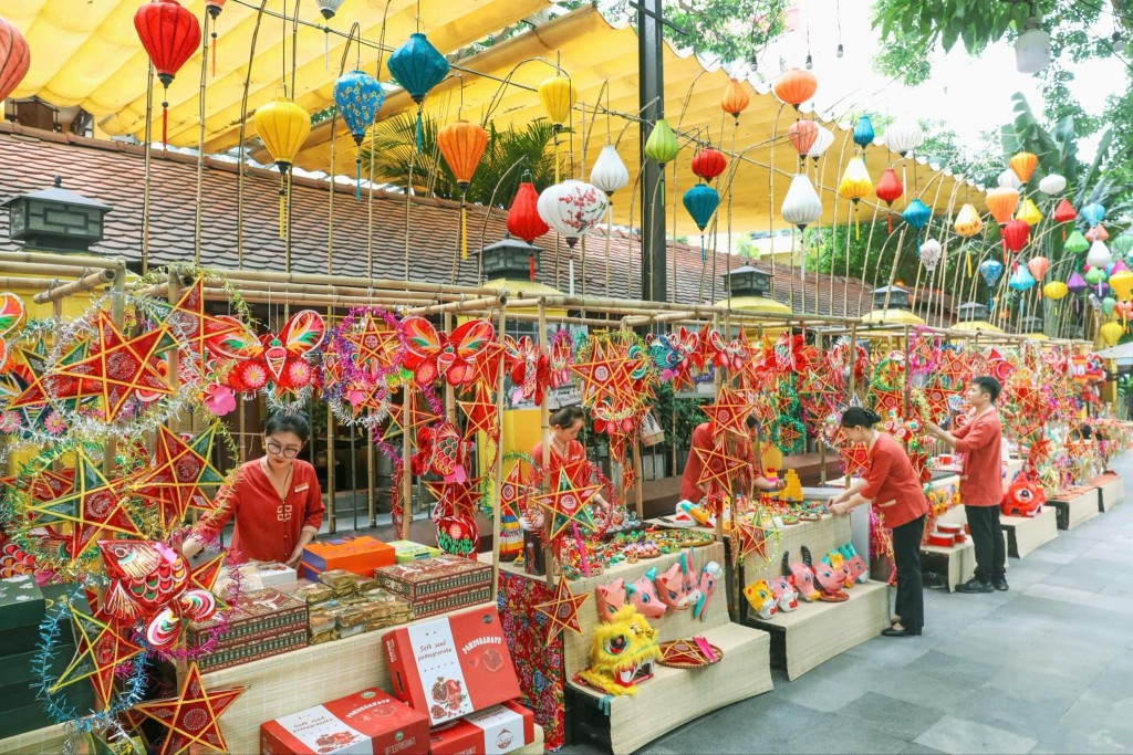 Những gian hàng đồ chơi truyền thống