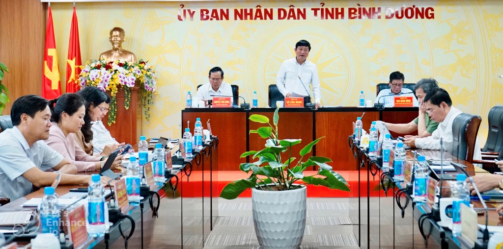 Ông Võ Văn Minh, Phó Bí thư Tỉnh ủy, Chủ tịch UBND tỉnh Bình Dương