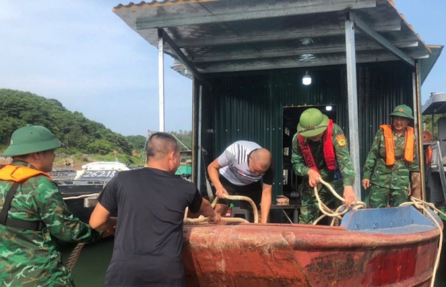 Quảng Ninh ngừng cấp phép tàu để tránh siêu bão Yagi