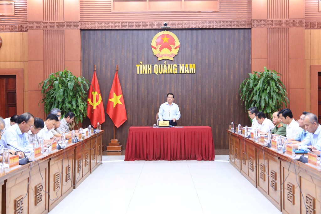 Quang cảnh tại phiên họp (Ảnh: quangnam.gov.vn)