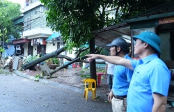 Quận Cầu Giấy khẩn trương vào cuộc khắc phục hậu quả bão Yagi