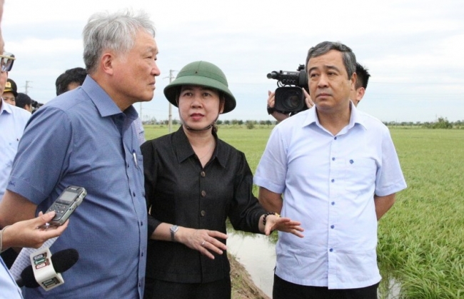 Thái Bình khắc phục khó khăn, tập trung chỉ đạo, đẩy nhanh công tác tiêu úng