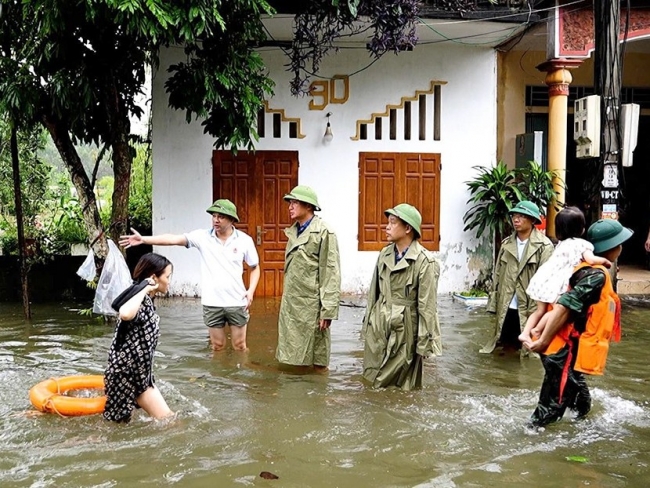 Yên Bái: Tập trung lực lượng khắc phục hậu quả cơn bão số 3