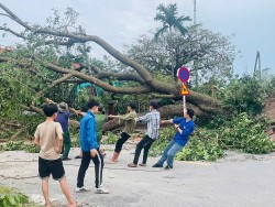 Gần 8000 đoàn viên, thanh niên Hải Dương hỗ trợ người dân sau bão