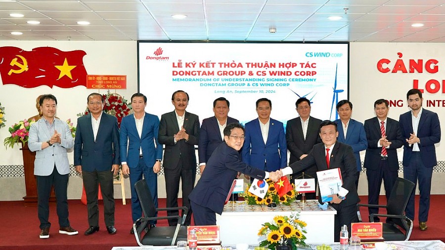 Nghi thức ký kết hợp tác DTG & CS Wind