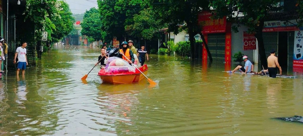 Yên Bái: Gần 11.000 tham gia khắc phục hậu quả của bão lũ