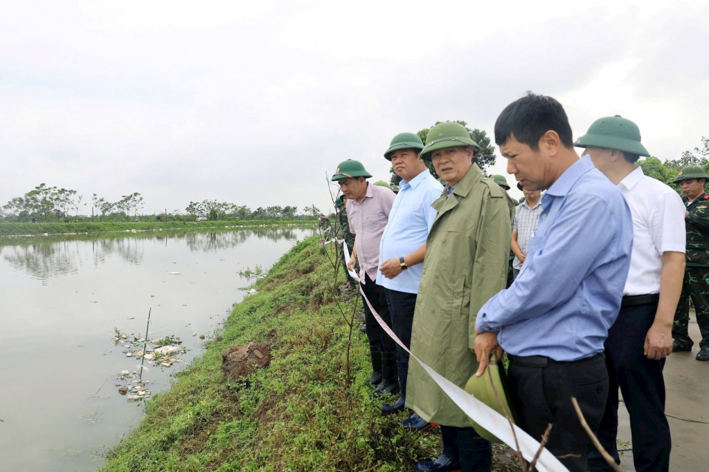 Chuẩn bị phương án, kịch bản theo từng cấp độ của báo động lũ