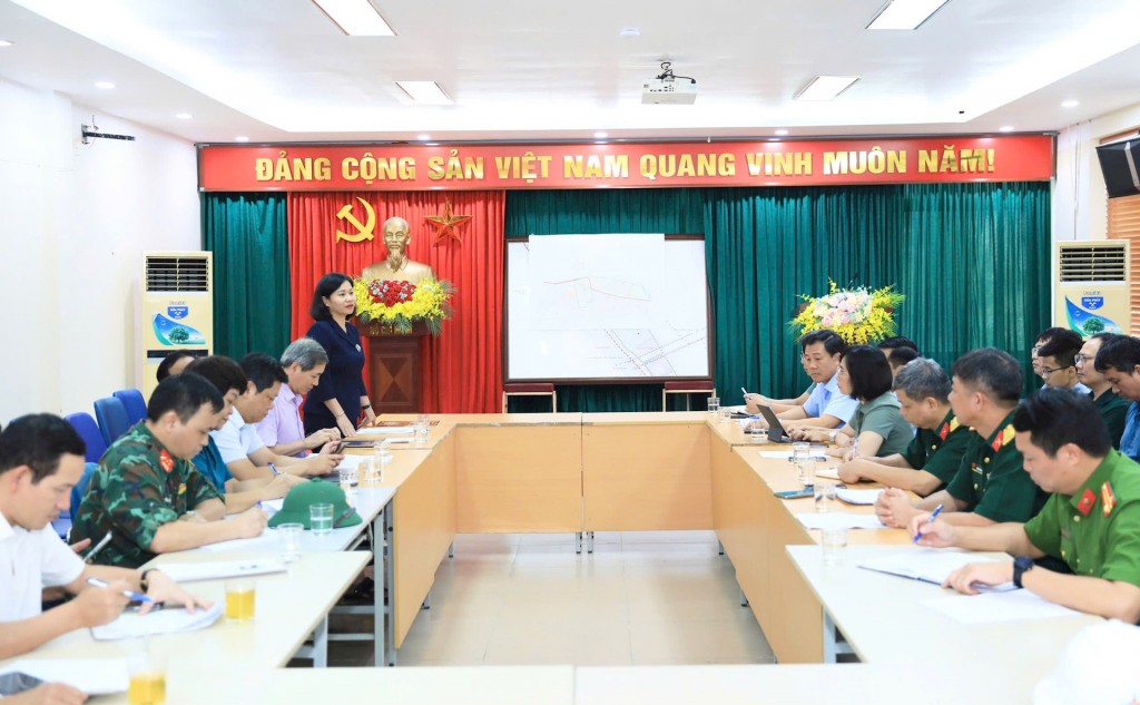 Phó Bí thư Thường trực Thành ủy Nguyễn Thị Tuyến phát biểu kết luận. Ảnh: Quang Thái