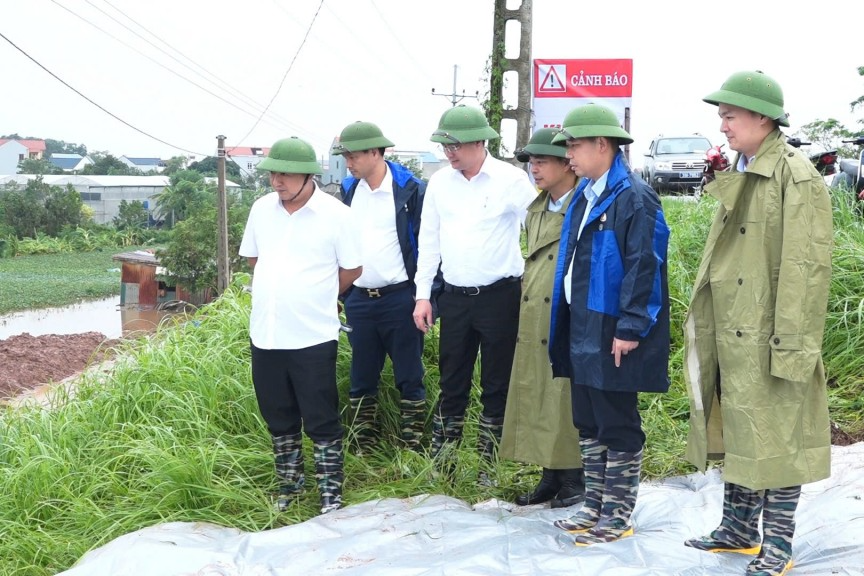 Thanh Oai: Sẵn sàng ứng phó với mọi tình huống thời tiết, thiên tai