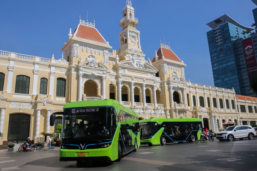 TP Hồ Chí Minh hiện chỉ có 18 tuyến xe buýt chạy điện