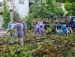 Hơn 8.000 đoàn viên, thanh niên tham gia khắc phục hậu quả bão Yagi